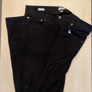 JCrew Men’s 484 slim black corduroy pants 32x34